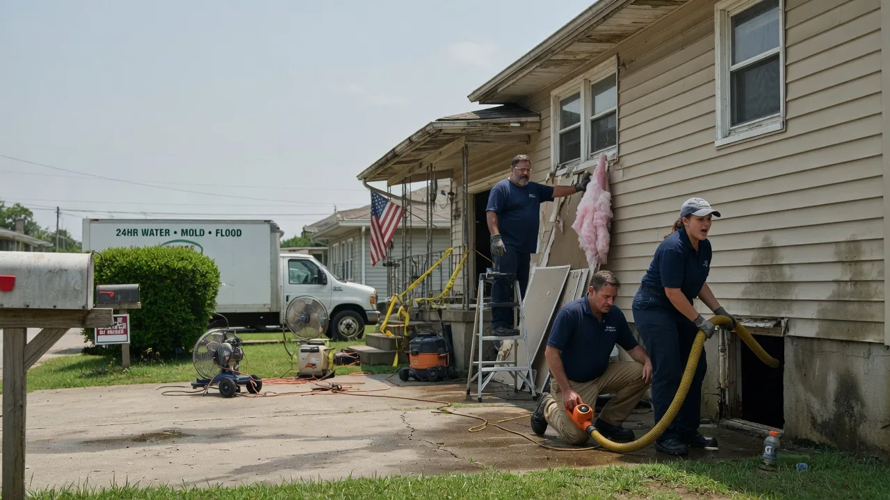 Water Damage Repair in Hernando, MS near me